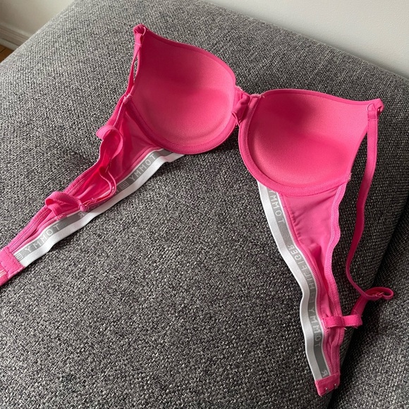 Tommy Hilfiger pink push up bra - Picture 3 of 5